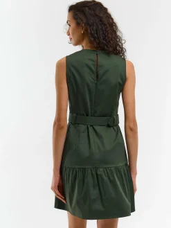 GATE Bawełniana sukienka z paskiem| Kategorie·Sukienki