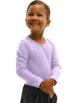 GATE Bawełniane body z długimi rękawami|Dzieci Dziewczynki·Koszulki I Topy