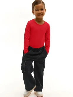 GATE Bawełniane body z długimi rękawami|Dzieci Dziewczynki·Koszulki I Topy