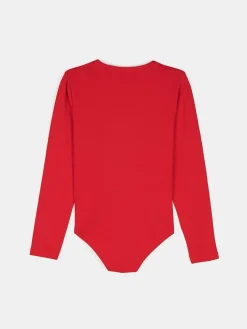 GATE Bawełniane body z długimi rękawami|Dzieci Dziewczynki·Koszulki I Topy
