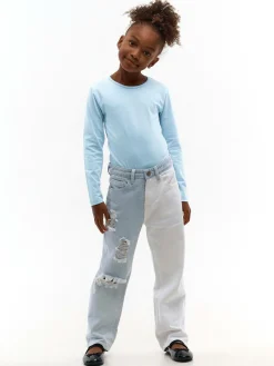 GATE Bawełniane body z długimi rękawami|Dzieci Dziewczynki·Koszulki I Topy