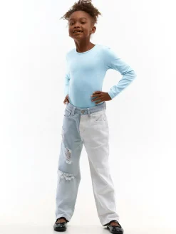 GATE Bawełniane body z długimi rękawami|Dzieci Dziewczynki·Koszulki I Topy