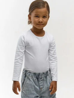 GATE Bawełniane body z długimi rękawami|Dzieci Dziewczynki·Koszulki I Topy