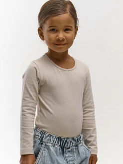 GATE Bawełniane body z długimi rękawami|Dzieci Dziewczynki·Koszulki I Topy