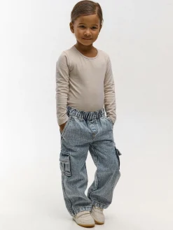 GATE Bawełniane body z długimi rękawami|Dzieci Dziewczynki·Koszulki I Topy