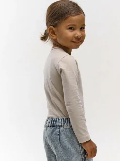 GATE Bawełniane body z długimi rękawami|Dzieci Dziewczynki·Koszulki I Topy