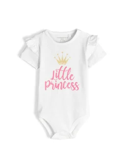 GATE Bawełniane body z nadrukiem dla niemowląt|Dzieci Baby