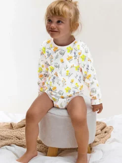 GATE Bawełniane body z nadrukiem dla niemowląt|Dzieci Baby