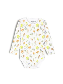 GATE Bawełniane body z nadrukiem dla niemowląt|Dzieci Baby