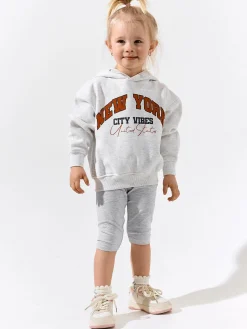 GATE Bawełniane legginsy 3/4 basic basic|Dzieci Dziewczynki·Spodnie I Legginsy