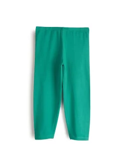 GATE Bawełniane legginsy 3/4 basic basic|Dzieci Dziewczynki·Spodnie I Legginsy