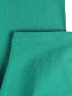 GATE Bawełniane legginsy 3/4 basic basic|Dzieci Dziewczynki·Spodnie I Legginsy