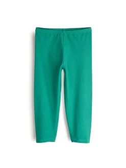 GATE Bawełniane legginsy 3/4 basic basic|Dzieci Dziewczynki·Spodnie I Legginsy