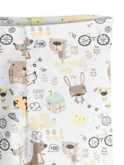 GATE Bawełniane legginsy dla niemowląt z nadrukiem|Dzieci Baby