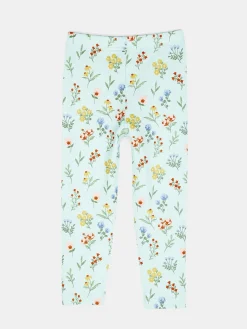 GATE Bawełniane legginsy dla niemowląt z nadrukiem|Dzieci Baby