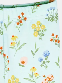 GATE Bawełniane legginsy dla niemowląt z nadrukiem|Dzieci Baby