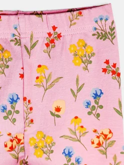 GATE Bawełniane legginsy dla niemowląt z nadrukiem|Dzieci Baby