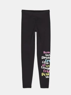 GATE Bawełniane legginsy z nadrukiem|Dzieci Dziewczynki·Spodnie I Legginsy