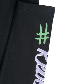 GATE Bawełniane legginsy z nadrukiem|Dzieci Dziewczynki·Spodnie I Legginsy