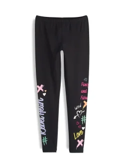 GATE Bawełniane legginsy z nadrukiem|Dzieci Dziewczynki·Spodnie I Legginsy