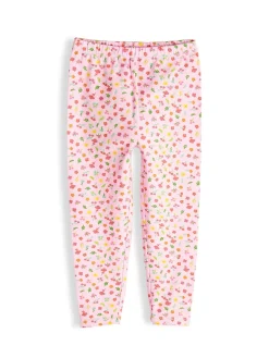 GATE Bawełniane legginsy z nadrukiem|Dzieci Baby