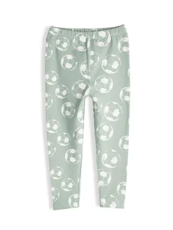 GATE Bawełniane legginsy z nadrukiem|Dzieci Baby