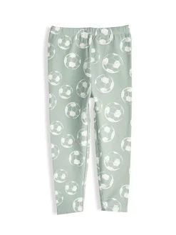 GATE Bawełniane legginsy z nadrukiem|Dzieci Baby