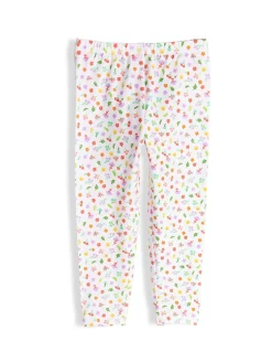 GATE Bawełniane legginsy z nadrukiem|Dzieci Baby