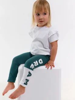 GATE Bawełniane legginsy z nadrukiem|Dzieci Baby|Dziewczynki·Spodnie I Legginsy