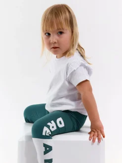 GATE Bawełniane legginsy z nadrukiem|Dzieci Baby|Dziewczynki·Spodnie I Legginsy