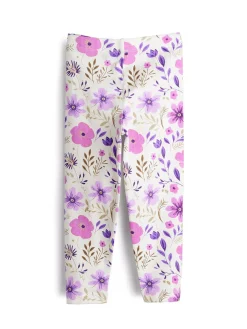 GATE Bawełniane legginsy z nadrukiem|Dzieci Baby