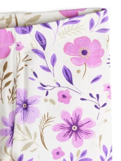 GATE Bawełniane legginsy z nadrukiem|Dzieci Baby