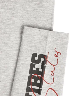 GATE Bawełniane legginsy z nadrukiem|Dzieci Dziewczynki·Spodnie I Legginsy