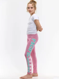 GATE Bawełniane legginsy z nadrukiem|Dzieci Dziewczynki·Spodnie I Legginsy