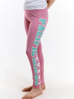 GATE Bawełniane legginsy z nadrukiem|Dzieci Dziewczynki·Spodnie I Legginsy