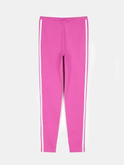 GATE Bawełniane legginsy z paskami po bokach|Dzieci Dziewczynki·Spodnie I Legginsy