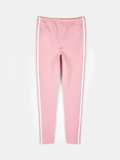 GATE Bawełniane legginsy z paskami po bokach|Dzieci Dziewczynki·Spodnie I Legginsy