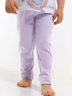 GATE Bawełniane legginsy z paskami po bokach|Dzieci Dziewczynki·Spodnie I Legginsy