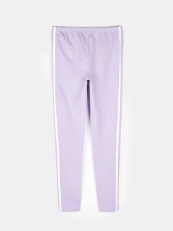 GATE Bawełniane legginsy z paskami po bokach|Dzieci Dziewczynki·Spodnie I Legginsy