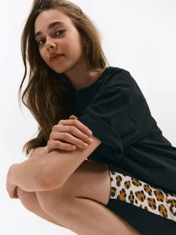 GATE Bawełniane spodenki biker z nadrukiem|Dzieci Dziewczynki·Spodnie I Legginsy|Dziewczynki·Szorty ☀️