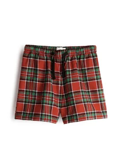 GATE Bawełniane spodenki piżamowe w kratkę| Bielizna·Bielizna Nocna