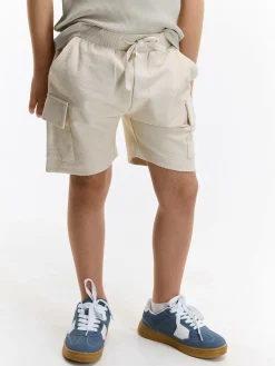GATE Bawełniane spodenki z kieszeniami|Dzieci Chłopcy·Spodnie|Chłopcy·Szorty ☀️