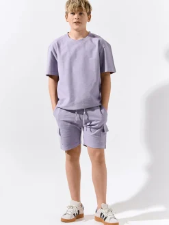 GATE Bawełniane spodenki z kieszeniami|Dzieci Chłopcy·Spodnie|Chłopcy·Szorty ☀️