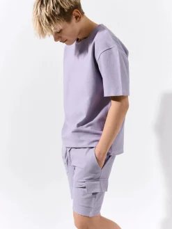 GATE Bawełniane spodenki z kieszeniami|Dzieci Chłopcy·Spodnie|Chłopcy·Szorty ☀️