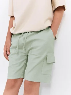 GATE Bawełniane spodenki z kieszeniami|Dzieci Chłopcy·Spodnie|Chłopcy·Szorty ☀️