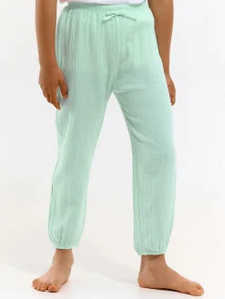 GATE Bawełniane spodnie muślinowe|Dzieci Dziewczynki·Spodnie I Legginsy