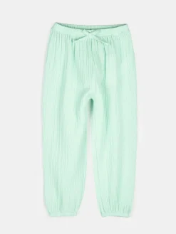 GATE Bawełniane spodnie muślinowe|Dzieci Dziewczynki·Spodnie I Legginsy