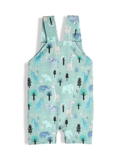 GATE Bawełniane spodnie na szelkach|Dzieci Baby