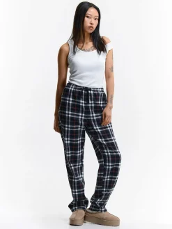 GATE Bawełniane spodnie od piżamy w kratę| Bielizna·Bielizna Nocna