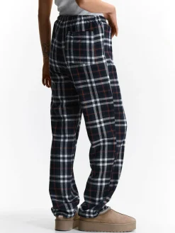 GATE Bawełniane spodnie od piżamy w kratę| Bielizna·Bielizna Nocna